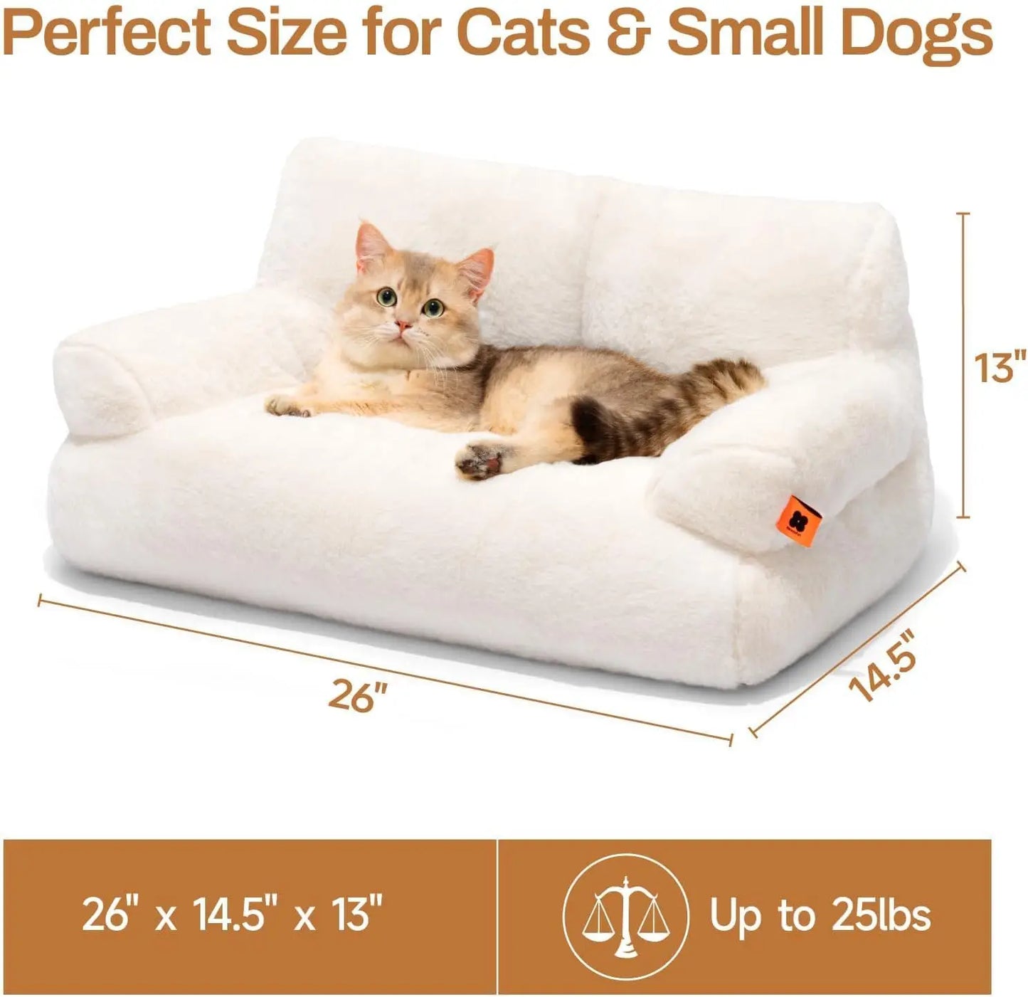 Perfect Pet Supplies Mewoofun Pet Couch Bed for Cats