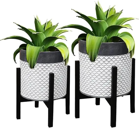 Honeycomb Gradient Planter With Stand 10 And 12 Inches