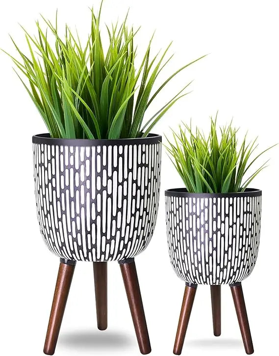 Honeycomb Gradient Planter With Stand 10 And 12 Inches