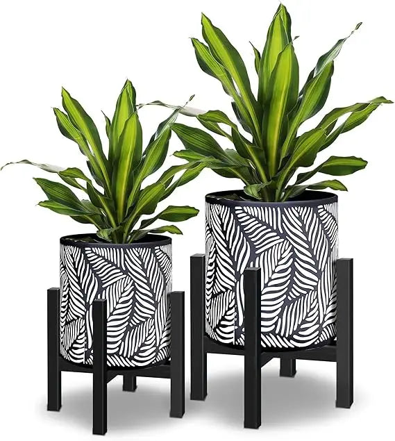 Honeycomb Gradient Planter With Stand 10 And 12 Inches