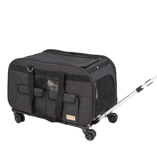 Hign Concerned Chemical Cat Carrier With Wheels And Handle