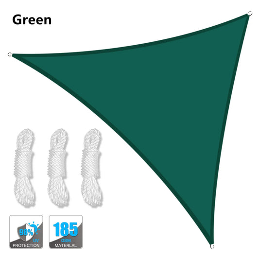 Waterproof Triangle Sun Shelter Shade Sail for Patio